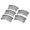5pcs Fork Comb Fine Tooth Wedding Decoration Bride Hair Accessory (Black) A
