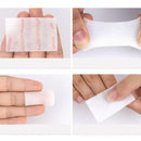600 Pcs/Bag Soft Section Cotton Nail Towel Gel Polish Remover Professional