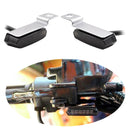2Pcs Universal Mini Flowing Water LED Turn Signal Amber Light For Yamaha