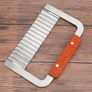 Crinkle Cutters Stainless Steel Wave Potato Cutter Cutting Tool French Fry S Ew