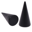 Wooden Ring Holder Display Cone Rack Finger Ring Jewelry Stand Storage OrganSEAU