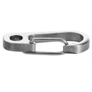 Titanium Ti TC4 Outdoor Key Carabiner Keyring Keychain Holder (Ti Color)