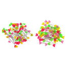 160Pcs Colorful Bear Bird Head Sewing Pins Straight Pins for Quilting Sewing