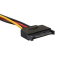 SATA 15pin Male to IDE Big 4pin Hard Disk Drive Power Cord Connector Cable