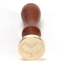 Retro Wedding Pattern Wax Seal Stamp Fire Painting Stamping Envelope Gifts Cards