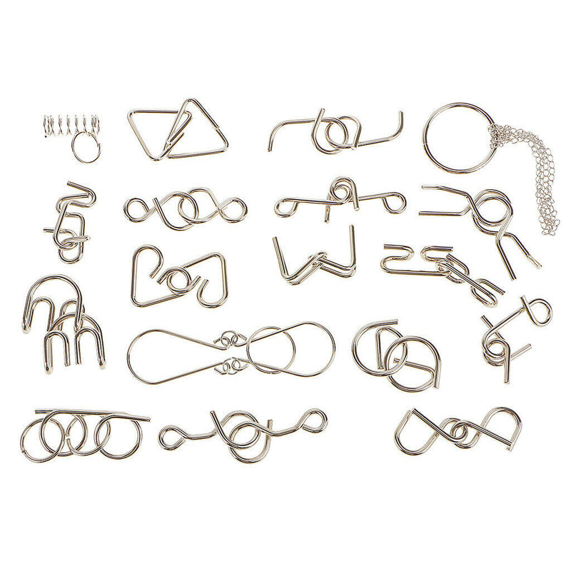 Set of Different Shape Puzzle Kids Thinking Skills Developemental Adults Play