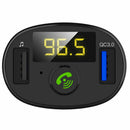 Car Bluetooth Kit FM Transmitter Wireless Radio Adapter USB Charger MP3 Player