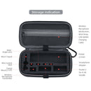 Hard Shell EVA Portable Carrying Case Bag with Carabiner for DJI Pocket 2