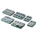 7 In 1 Complete Fishing Tackle Box 4 Compartments / 6 Compartments / 8 Comp