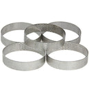 5Pcs/Set Stainless Steel Cake Making Molds Round Mousse Cake Fruit Pie Dess