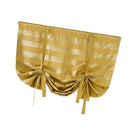 Lovely Blackout Roman Curtain Shade Tie Up Small Window Voile Drape Sheer 04
