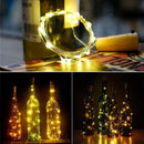 Wine Bottle Lights with Cork Lights for Bottle 6 Pack 6.5ft 20 LED Bottle L