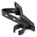 4 x miniphone lapel tie clip for Lapel Lavalier Mic (Black)