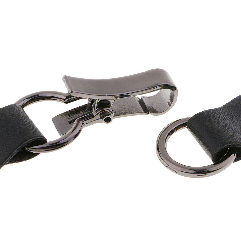 1 Set Sew On Leather Buckle Hook and Eye Sewing Fastener Repair Replacement