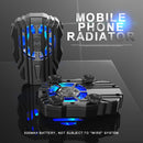 Mobile Phone Cooler Radiator Cooling Fan Holder Stand Fan Case Power Gamepad