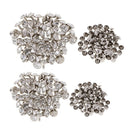 100pcs Rhinestone Rivets Studs Buttons for Leather Crafts Bag Bracelet Decor