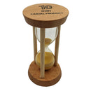 10 Minutes Wooden Frame Sand Timer with Yellow Sand Hourglass Home Decor