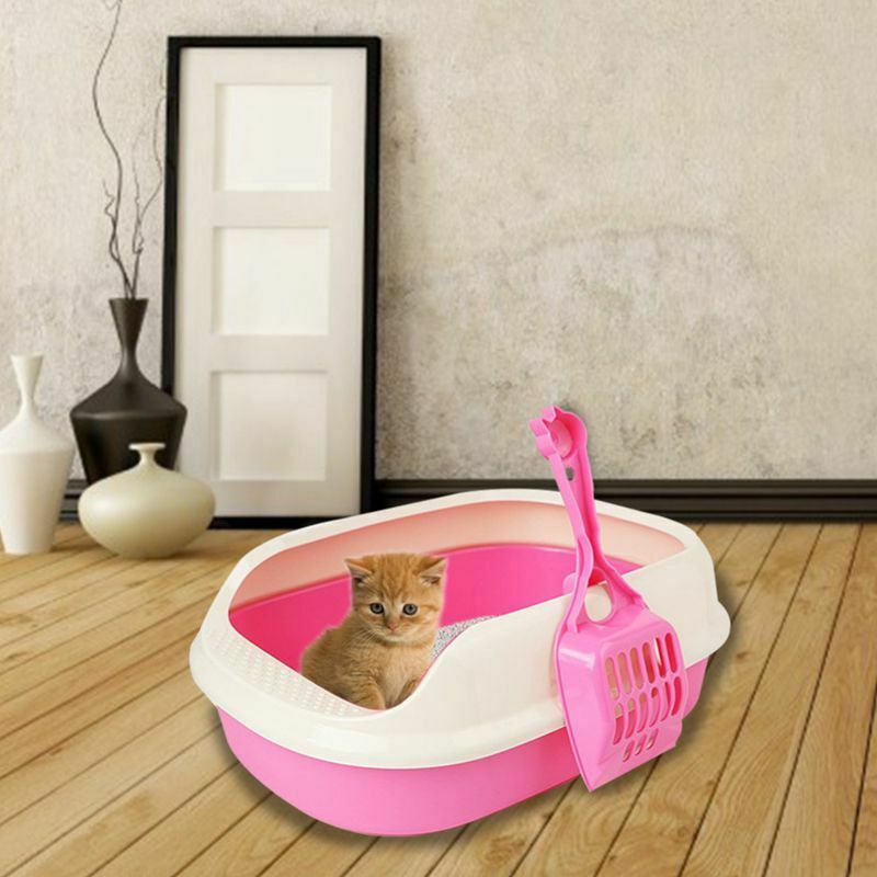 Toilet Bedpan Cat Litter Box Cat Dog Tray Toilet Supply Teddy Anti-Splash P
