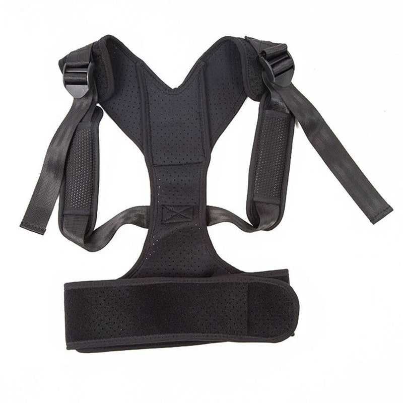 Adjustable Posture Corrector Back Support Shoulder Lumbar Keep Straight Belt
