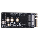 A1398 BCM943602CS BCM94360CS wireless card to NGFF M.2 Key A/E adapter for S Hn