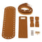12-Lot PU Leather Bag Bottom Shaper Twist Lock for Handbag Bag Making Supplies