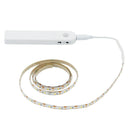 Pir Motion Sensor 60Led Bed Closet Night Light Dimmable Flexible Led Strip