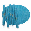 Set Of 4 Placemats Heat-Resistant Table Mats Anti-Slip Dinner Place Mat Pvc