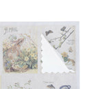 Hand-Painted Flower Plants Decorative Adhesive Stickers DIY Decor Diary StickerJ