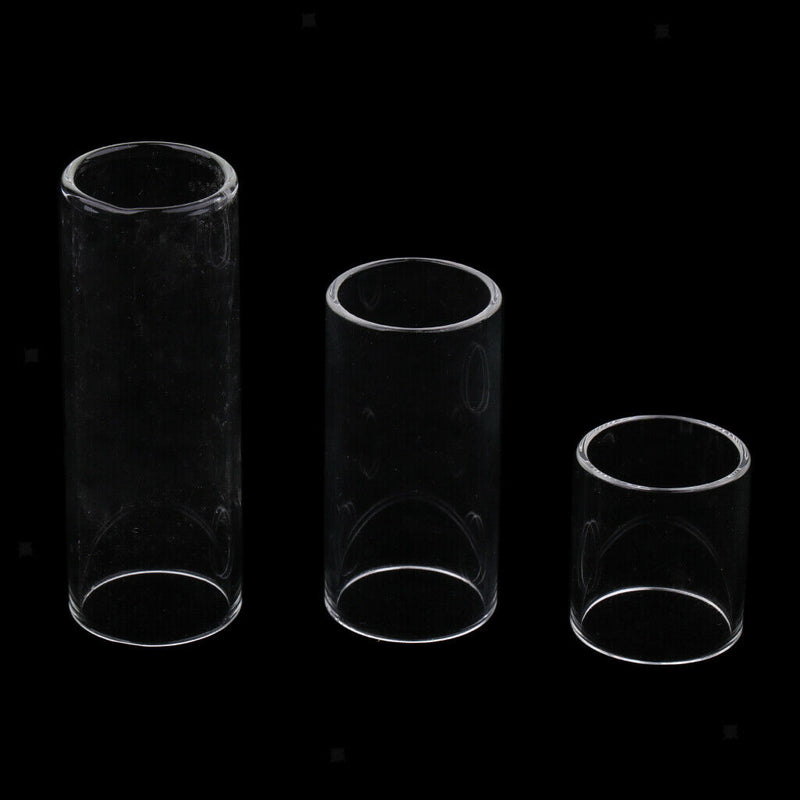 1 Set Guitar Finger Protection Slides Sliding Glass Guitar Parts