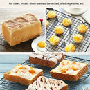 4X(Non-Stick Cake Cooling Rack Baking Rack Cookies Biscuits Bread Muffins DR1E9)