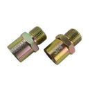3Pcs Oil Filter Temp Pressure Cooler Gauge Sandwich Plate Adapter Sens DDH
