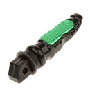 Universal Motorcycle Rear Pillion Footpegs Foot Pegs 8mm Thread Green