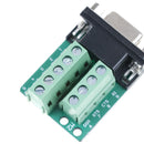 DB9 female adapter signals terminal module RS232 serial to DB9 connector lj