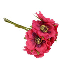 High Quality Silk Poppies Camellia 5cm 60pcs/lot Artificial Flowers Corn Po