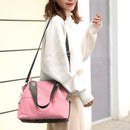 Shoulder Messenger Handbags Women Large Capacity Totes Crossbody Bag (Pink)