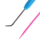4pcs Needle and Hook Crochet Hook Set For Knifty Knitter & Knitting Loom Hook!E