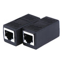 2Pack RJ45 LAN connector inline`Cat7/Cat6/Cat5e Ethernet Cable Extender AdapteME