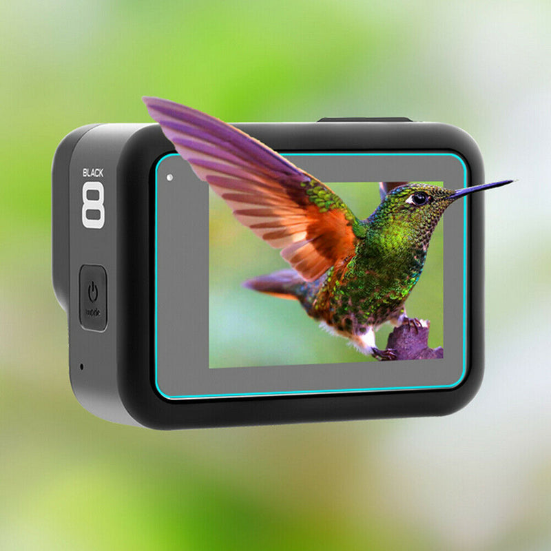 1 Set Tempered Glass Screen Lens Film for Gopro Hero 8 Camera Accessories