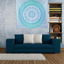 Boho Wall Tapestry Beach Towel Blanket Home Carpet (Mandala01)(150x130cm) SN9F