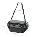 Waterproof Fishing Tackle Bag Reel Lure Pack Saltwater/Freshwater Storage