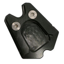 Motorcycle Side Kickstand Pad Enlarger for Vespa GTS GTV 300ie 3Vie Black