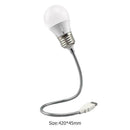 Portable Folding LED Bulb Table Lamp Metal Hose 5V Energy Saving USB Port