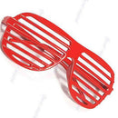 Red Full Shutter Glasses Shades Sunglasses Club Party