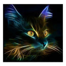 5D Square Diamond Embroidery Painting Rhinestone DIY Craft Cat Room Decor