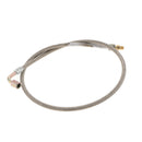 Turbo Oil Feed Line Hose 24" Steel Braided