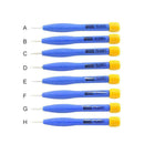 8Pcs/kit Adjust Frequency Screwdriver Anti-static Pretty Ceramic Set Hand T L1B3