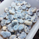 Natural Quartz Sky Blue Crystal Stone Chip Minerals Rock Craft Healing Deco Y0O1