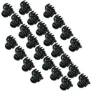 24 Pcs New Fashion Women Girls Plastic Black Mini Hair Claw Styling Clamp Clip