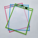 10Pcs Dry Erase File Folder Document Bag For Reusable Writing And Wiping Bags