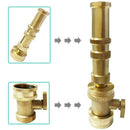 Water Hose Turn Off Valve 3/4 Inch Extreme Duty Garden Hose on Off Valve Ga L9W6